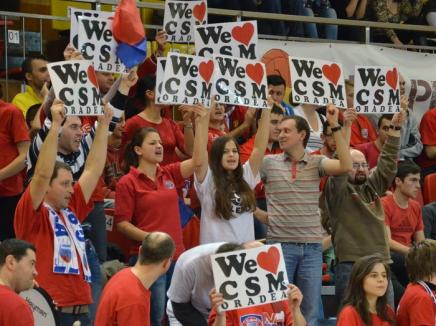 De luni se pun în vânzare biletele pentru jocurile de baschet cu CSU Ploieşti